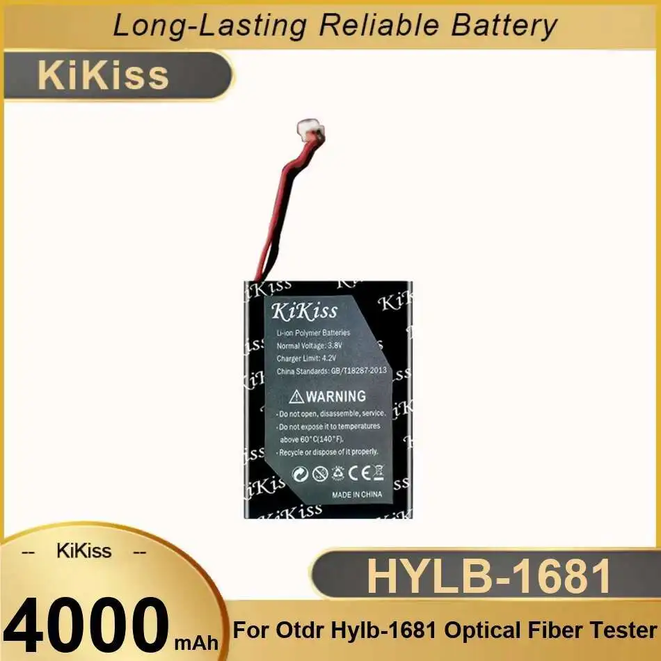 

Durable For Otdr Hylb-1681 Optical Fiber Tester Long Lasting 4000Mah Optic Battery