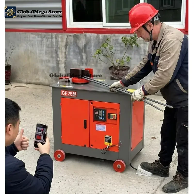 2026 Latest Rebar Bending Machine 4mm 6mm 8mm 10mm 12mm 14mm 16mm 18mm 20mm 22mm Stirrup Bender for Construction Steel Bar