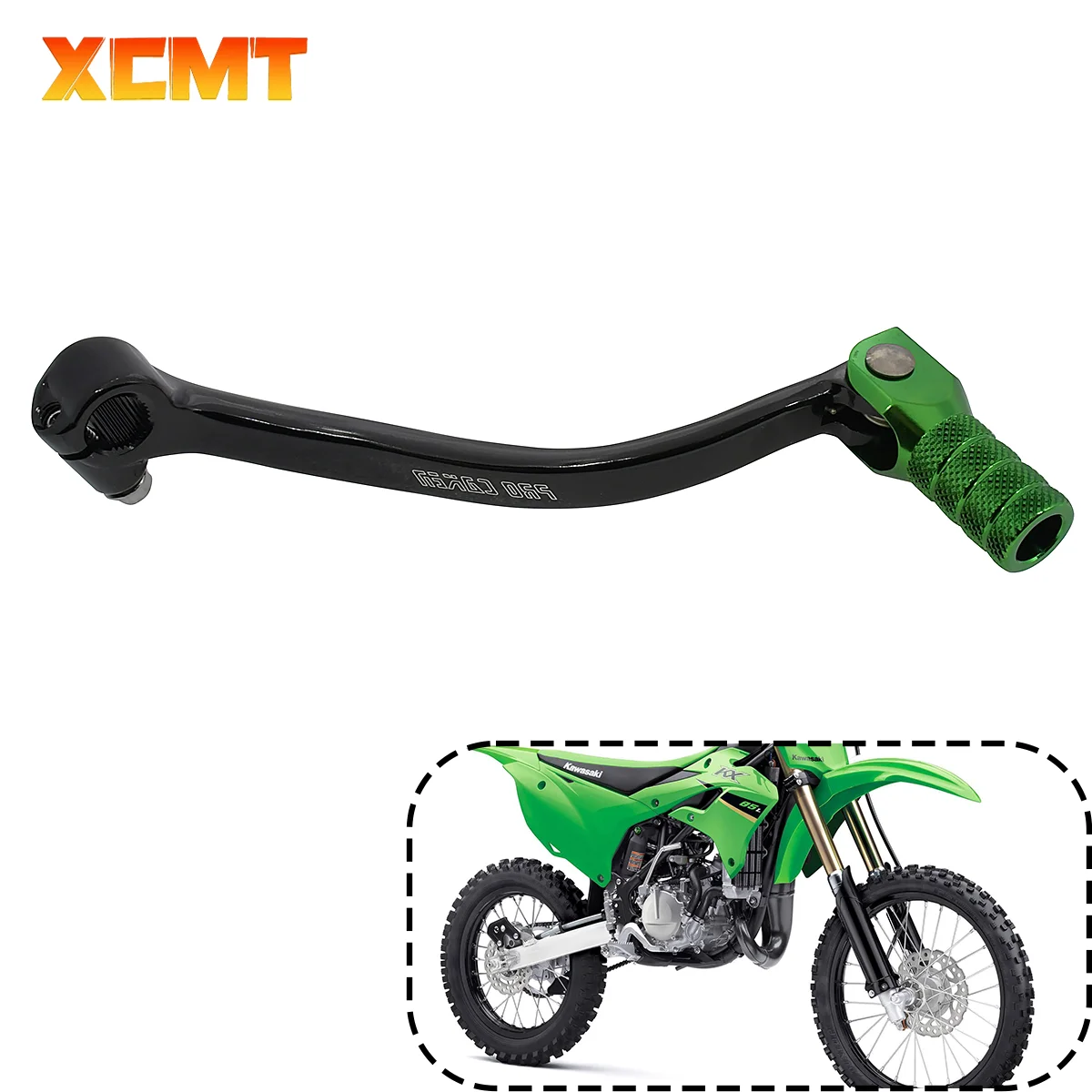 

Motocross Motorbike Aluminum CNC Gear Shift Lever Shifter Pedal For Kawasaki KX250F KX 250F 2004 2005 RMZ250 RMZ 250 2004-2006