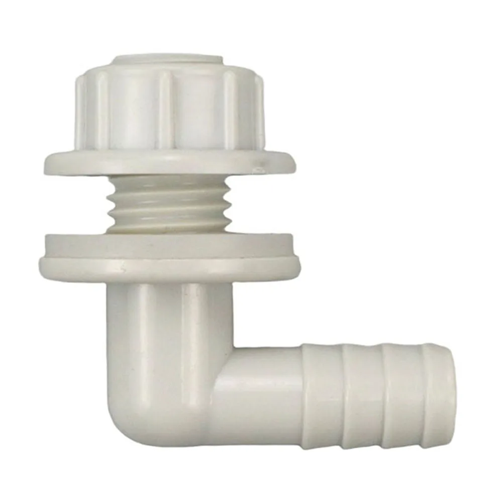 3 8 To 14mm Joint Elbow Connector For Tank Drainage Gray Secure Fit Aquarium Accessory Robust Plastic Material