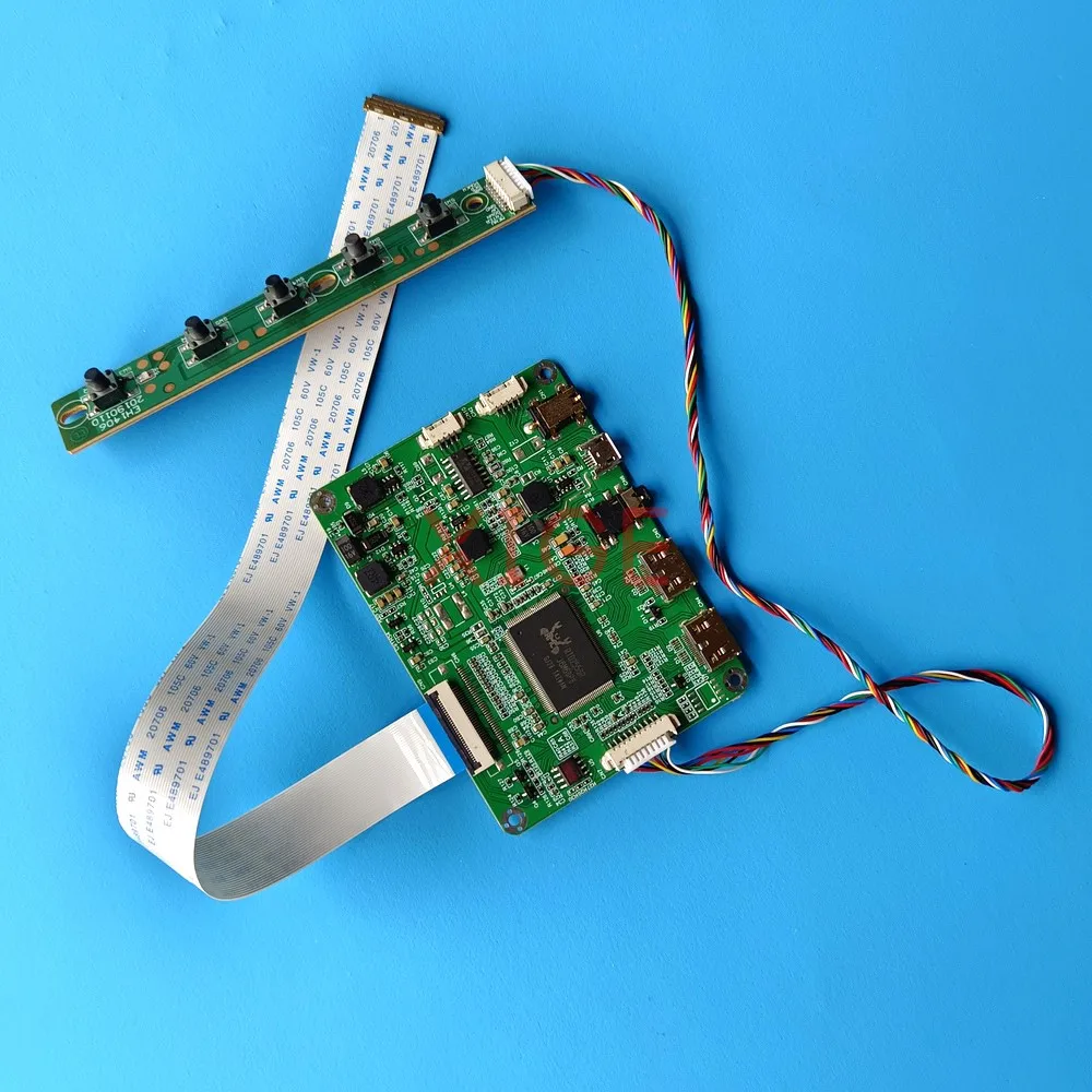 

Для B156XTN03 B156XTN07 B156XTN04 B156XTN02 B156XW04 G156XTN02 плата контроллера DIY Kit EDP-30Pin 1366x768 LCD Matrix 2Mini-HDMI