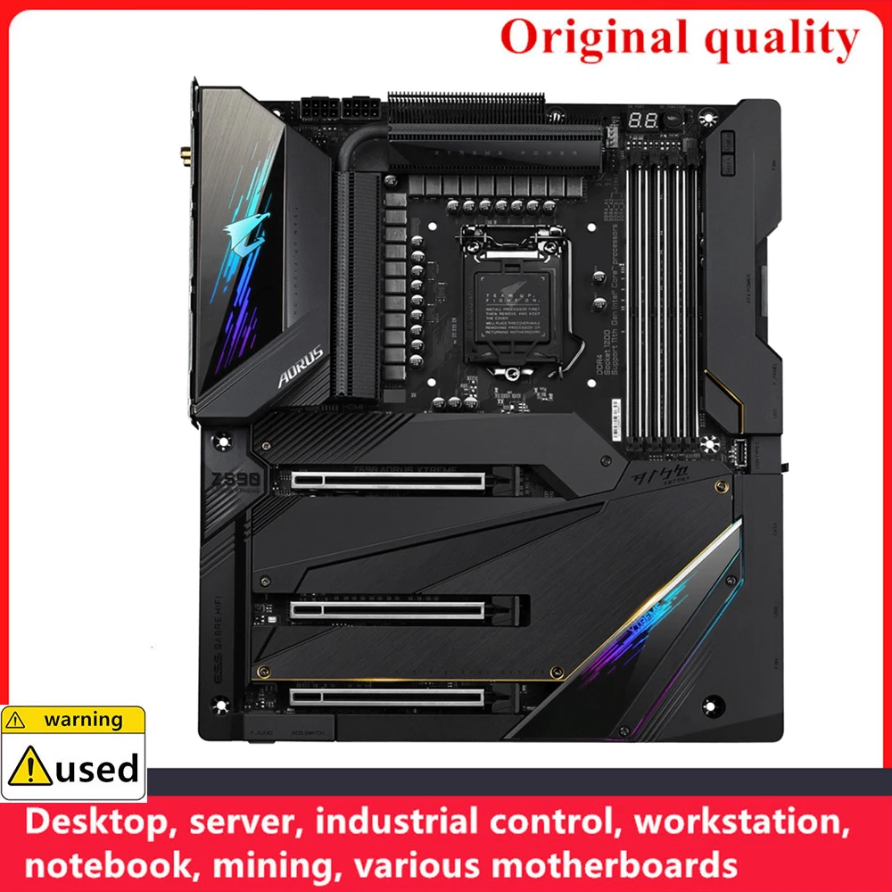 For Z590 AORUS XTREME Motherboards LGA 1200 DDR4 128GB For Intel Z590 Desktop Mainboard M.2 NVME SATA III USB3.0