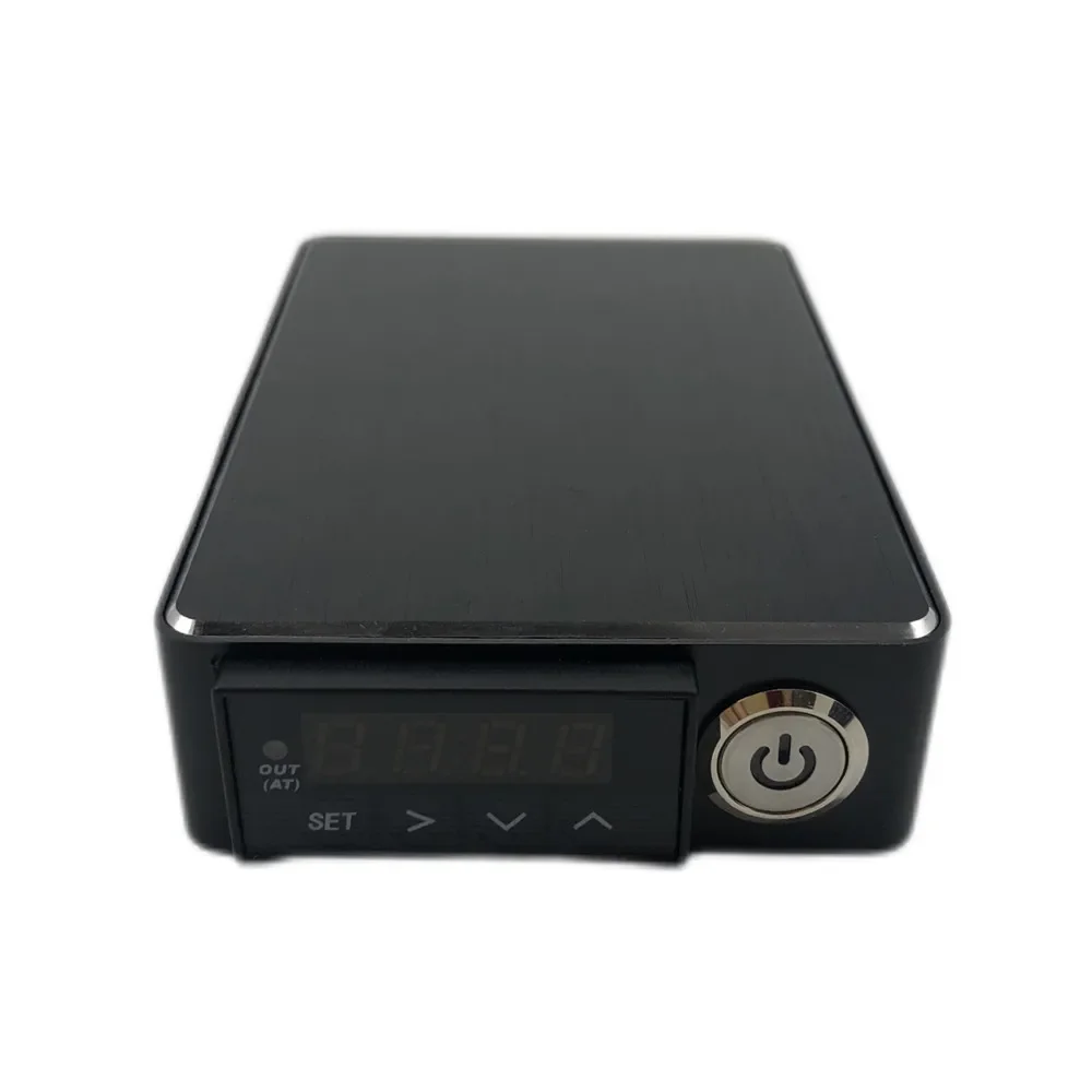 PID Temperature Controller E-nail Dual Switch Digital PID Controller with GX16 5 Pin DEN Plug and US/EU/AU/UK Power Cable