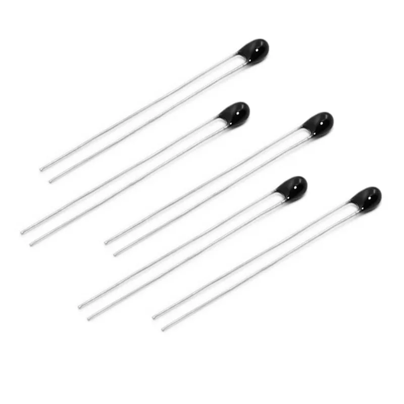 20/500pcs NTC thermistor MF52A 1K 5K 10K 50K 100K 1% B 3950 Little Blackhead Match Head Thermal Resistor