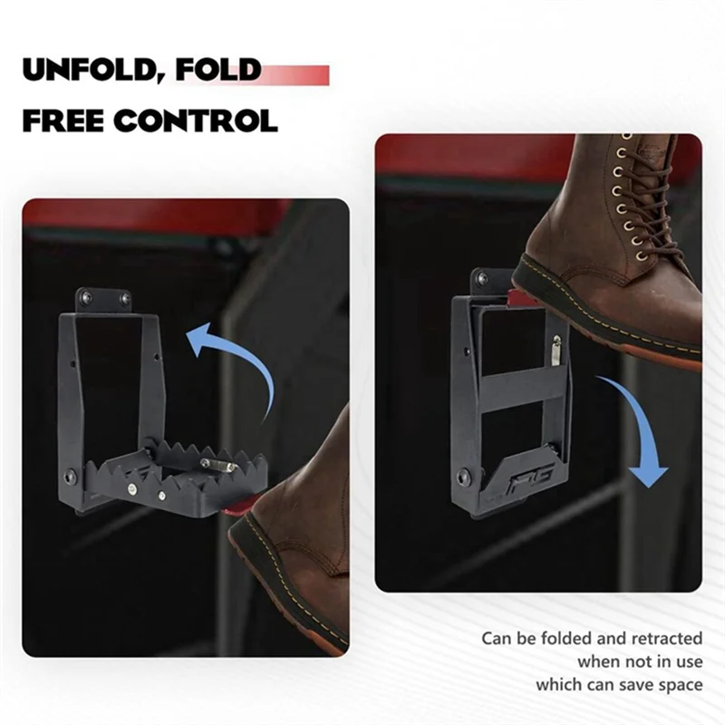 

A80X-Foot Rest Universal ATV Foot Rest 4 Whee Foot Pegs Universal ATV Foot Rest 4 Whee Cast Iron Footrest A