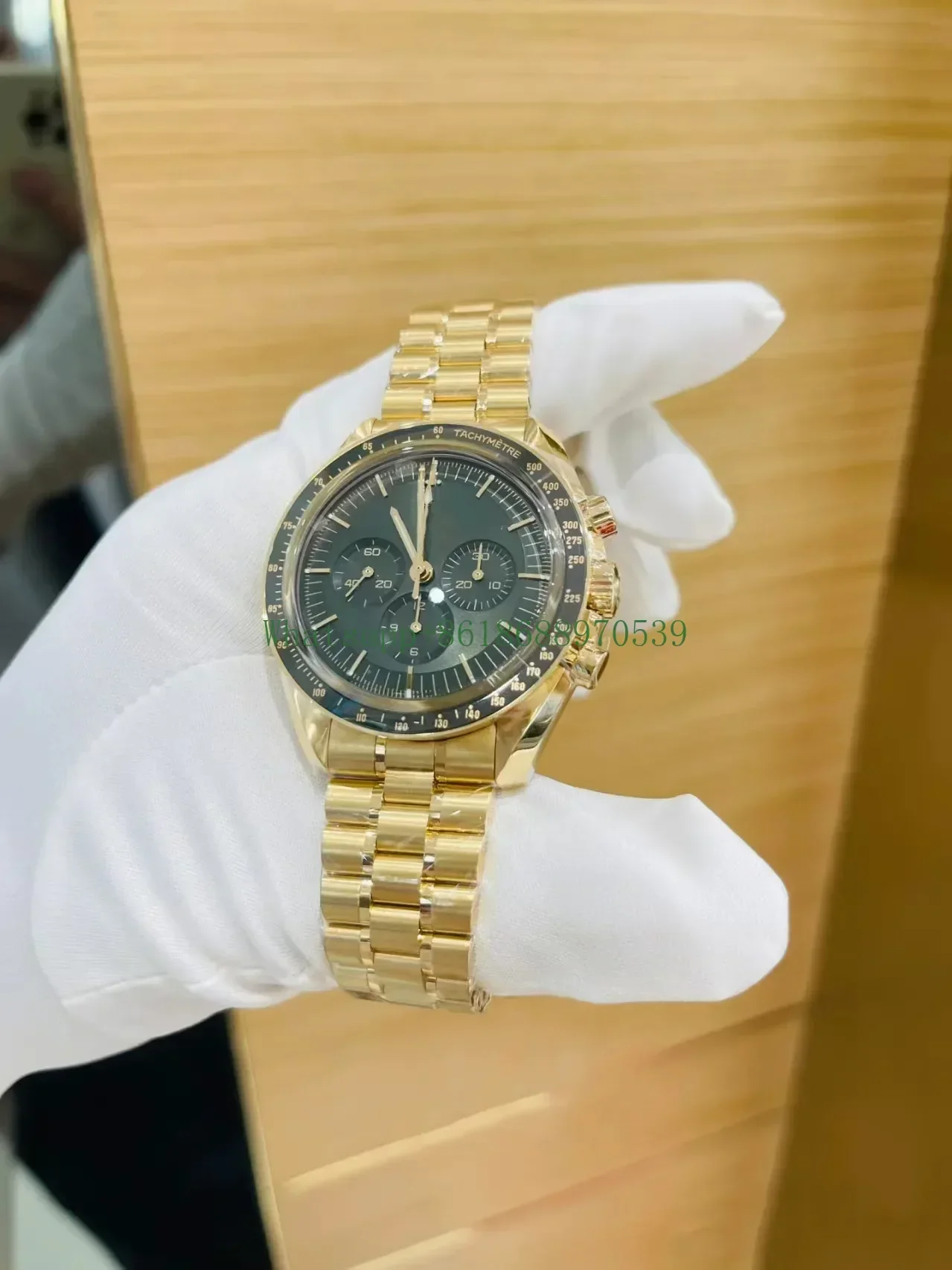 ساعة ميكانيكية أوتوماتيكية بالكامل جديدة فاخرة للرجال والنساء سلسلة جديدة ثلاثية العيون متعددة الوظائف ساعة ماركة عتيقة