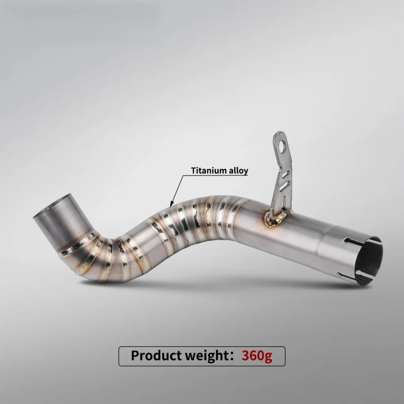 Escape For VOGE 900DS 900 DS DS900X DS900 X 2024 2025 Motorcycle Exhaust Middle Link Pipe Original Connect Tail Pipe Titanium