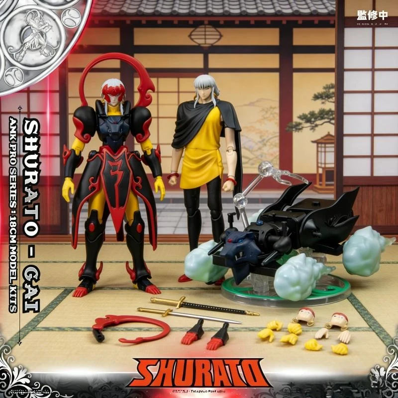 

Pre-order YOLOPARK SHURATO - 18cm Yasha-Oh Gai Model Kit - AMK PRO Series Model Toys For Gift Action Figures Collection