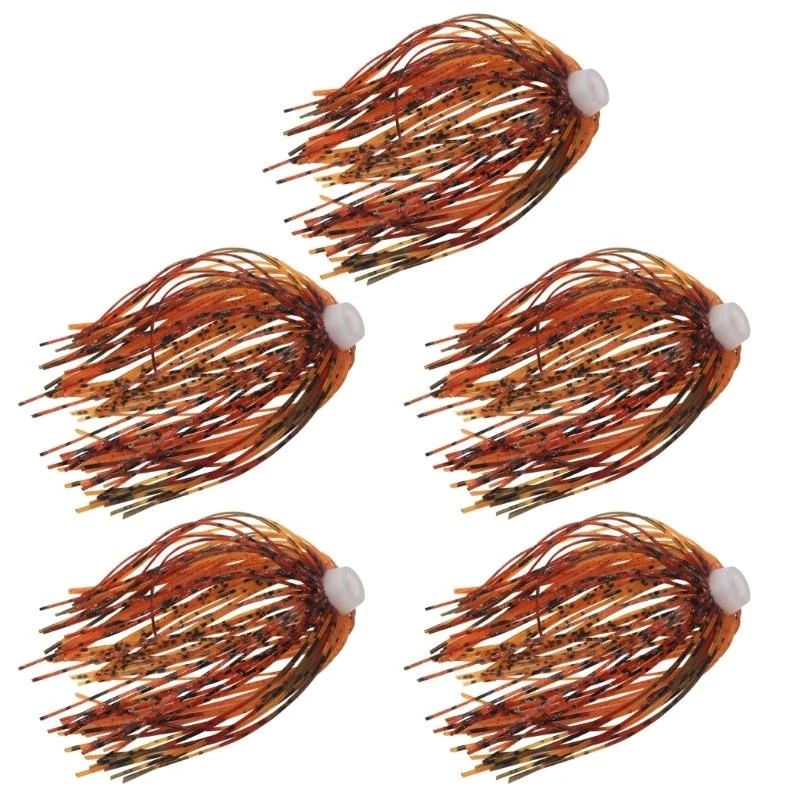   88 Strands 64mm Silicone Skirts Umbrella Sensation Skirts Fishing Accessories Buzzbaits Spinner Buzz-Bait Replacement