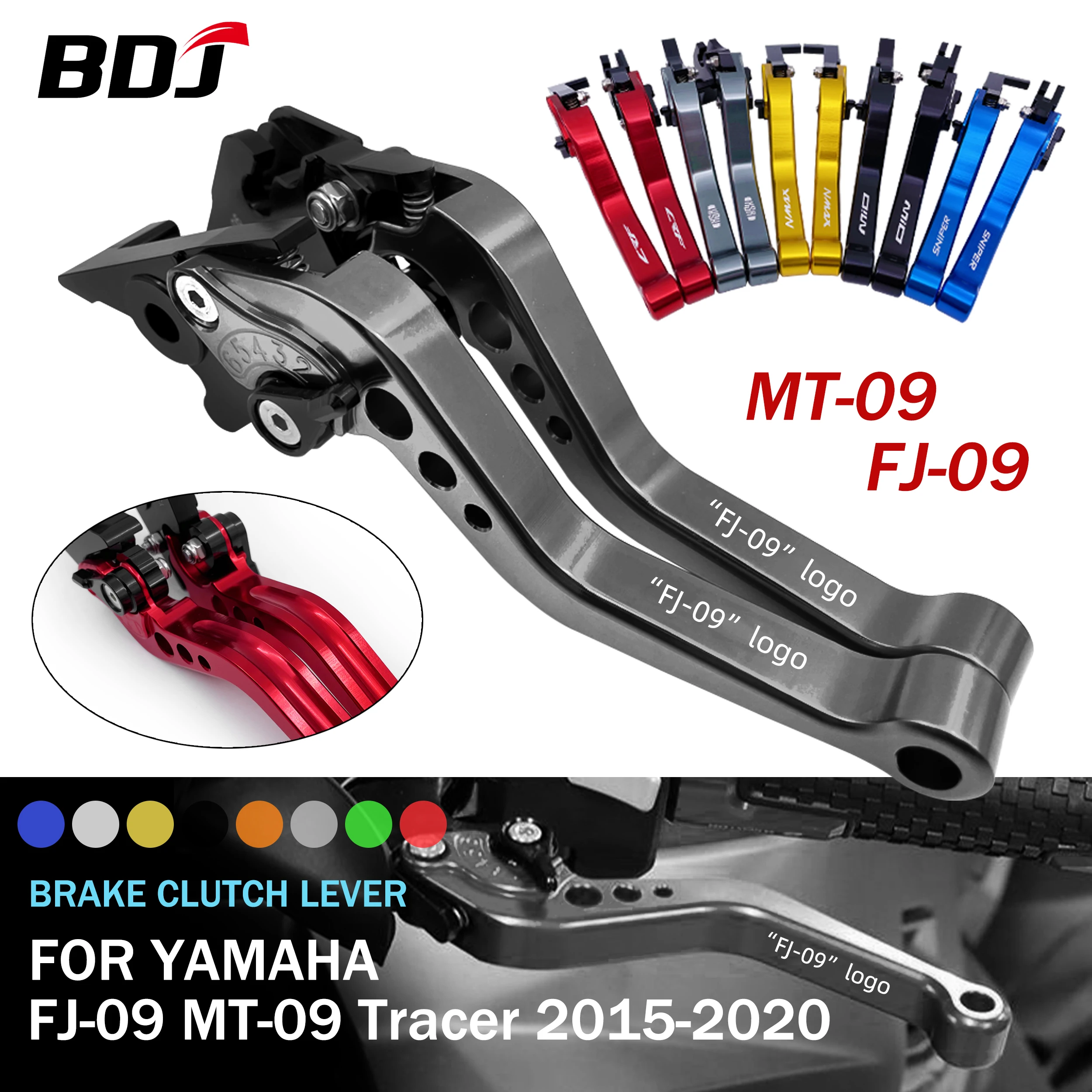 BDJ 2020 MT-09 Brake Clutch Lever Motorcycle Lever Clutch Lever Brake Lever For YAMAHA FZ-09 SR 2015-2020 Tracer MT09 FJ 09 FJ09