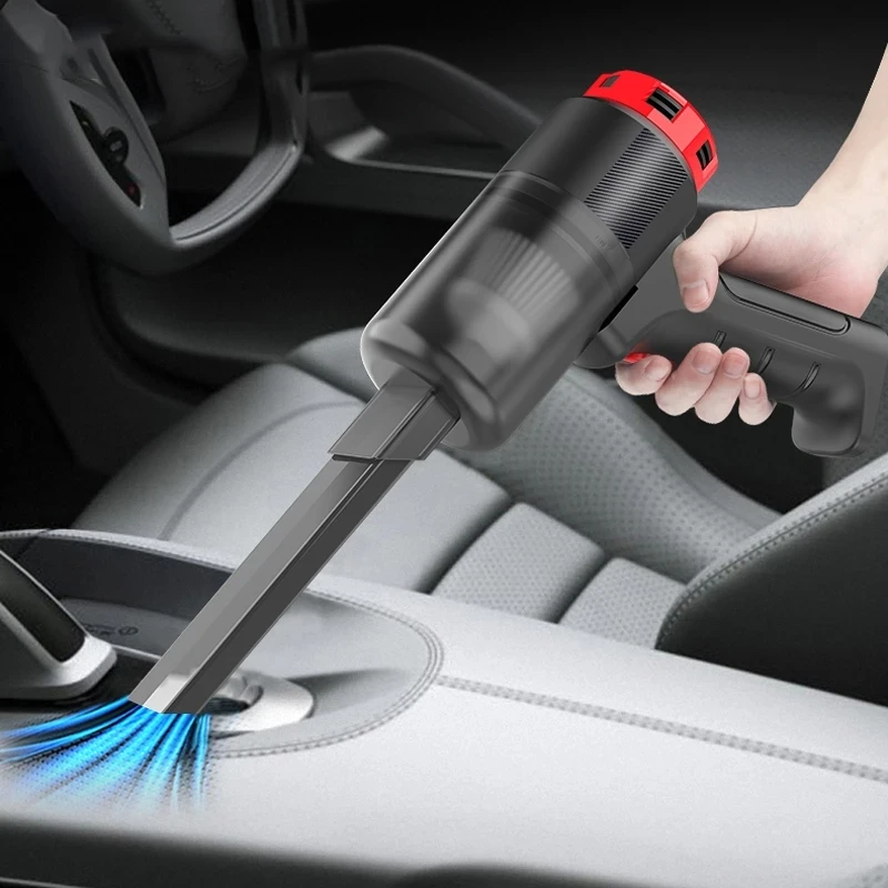 Vehicle Mounted Vacuum Cleaner Wireless Handheld Automatic Mini Vacuum Cleaner & built-in Battery Dual Purpose Portable