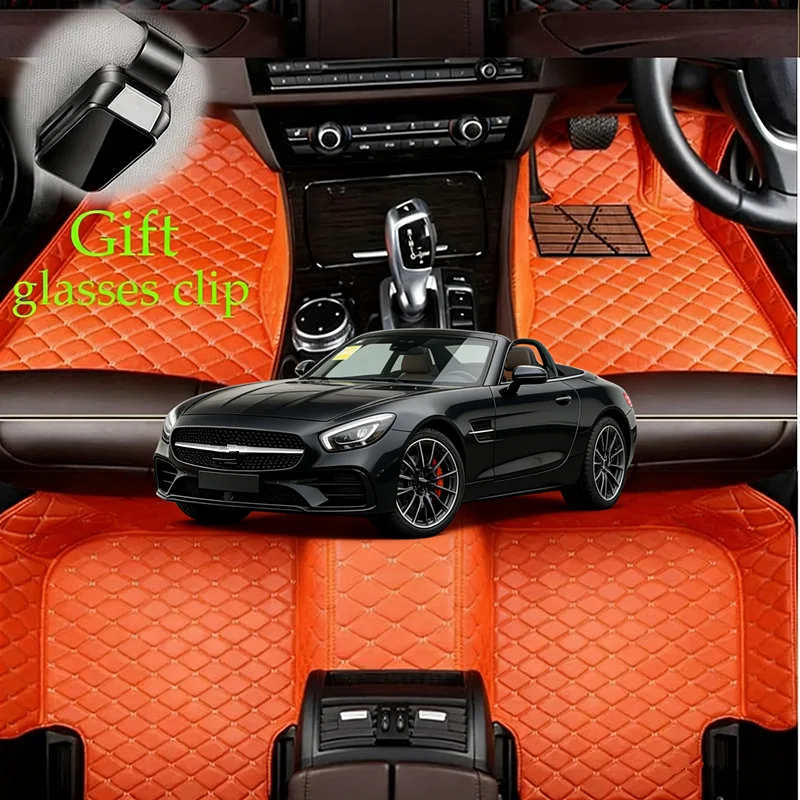 Custom Fit For Mercedes-Benz SL R23 (2013–2021) 2-Seats Car Floor Mats Car Accessories Carpets Covers  Left /Right Hand Drive