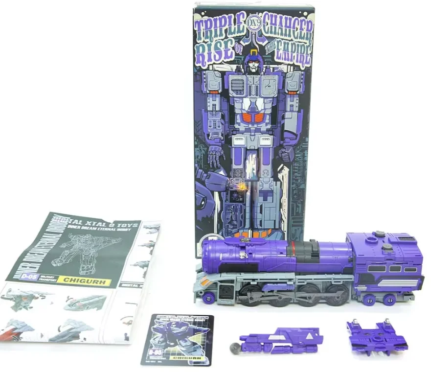 

[In Stock 2.0] Hot-Selling Toy DX9 D05 Galaxy Train Astrotrain Large Train Thomas Action Gift Collectible with Box
