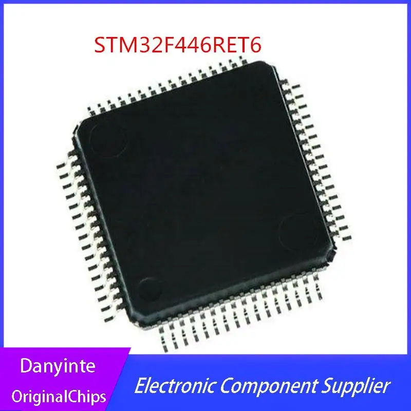 NEW  2PCS/LOT   STM32F446RET6  32F446RET6  STM32F446   LQFP64