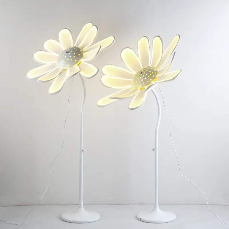 Luminous Sunflower Wedding Aisle Decor Creative LED Flower Path Light Romantic Ceremony Background Arrangement for Bride