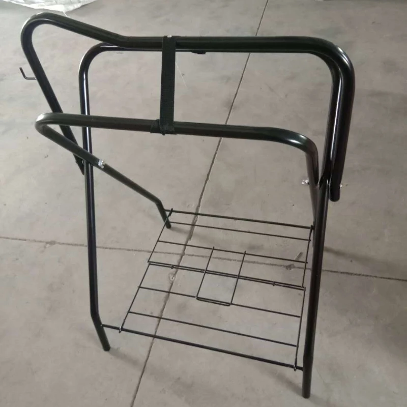 

Floor saddle rack Floor saddle rack