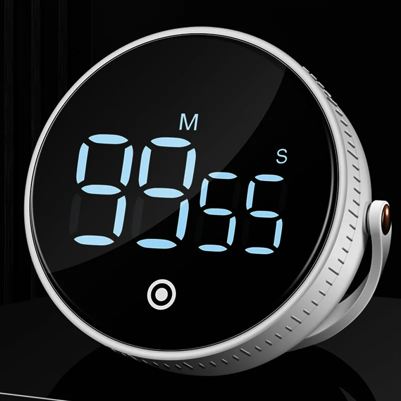 NOKLEAD Magnetic Kitchen Timer Digital Timer Manual Countdown Rotary Timer Mechanical Cooking Timer Cooking Shower Stopwatch