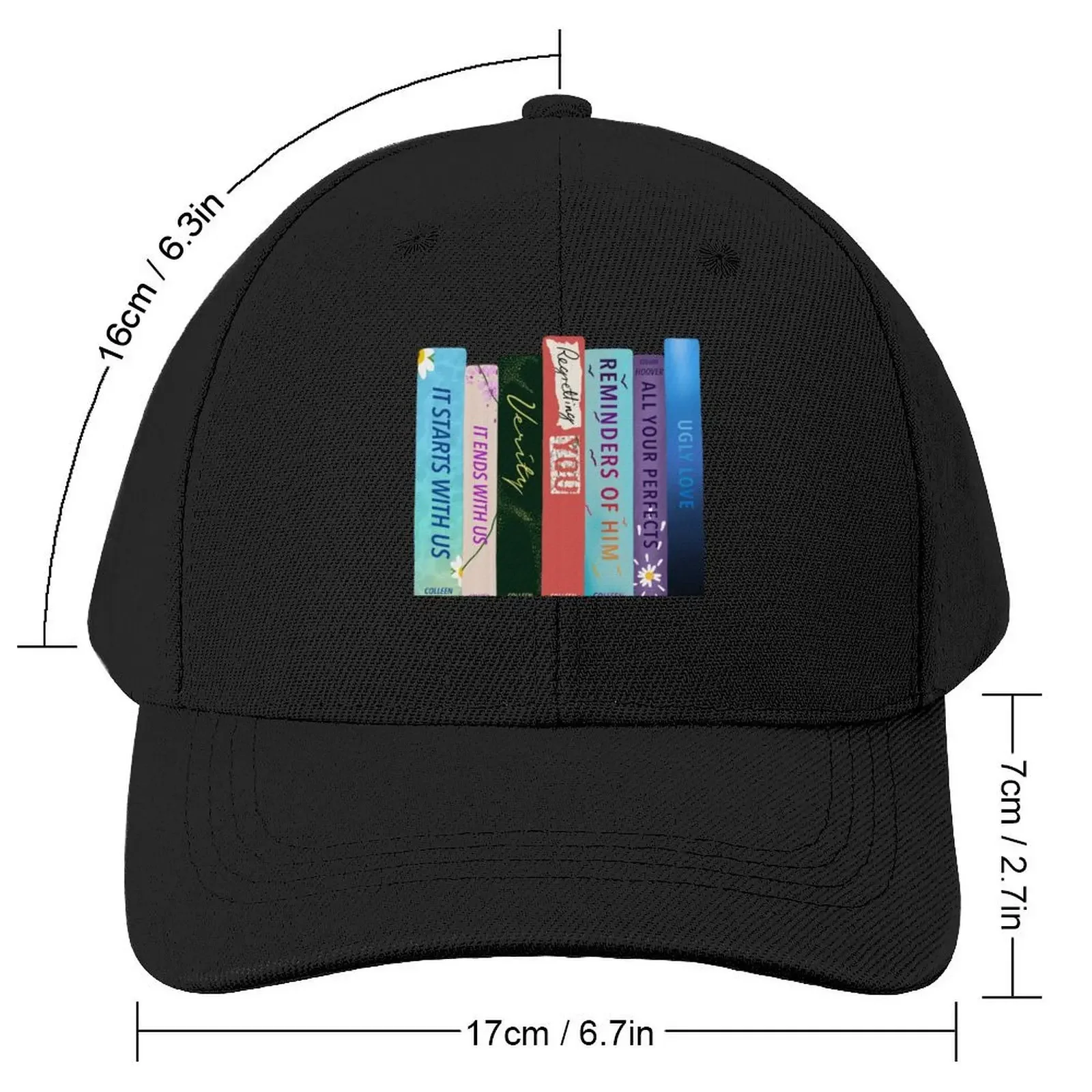 Colleen Hoover Book Shelf Baseball Cap New In Hat Icon Luxury Man Hat Men Caps Women's