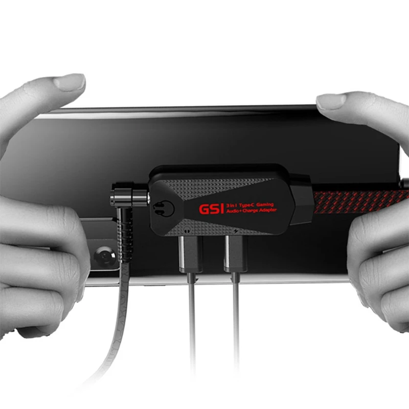 

PLEXTONE GS1 Game Phone Sound Card with Charger AdapterJAS