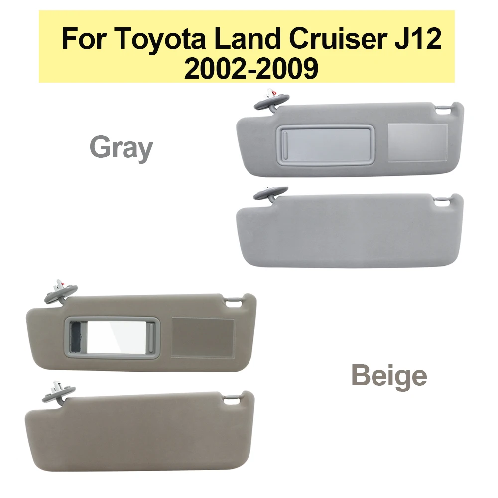 

Sun Visor With Lamp Side Driver Or Passenger Side For Toyota Land Cruiser J12 2002-2008 2009 Prado LC120 2003-2009 74310-6A020