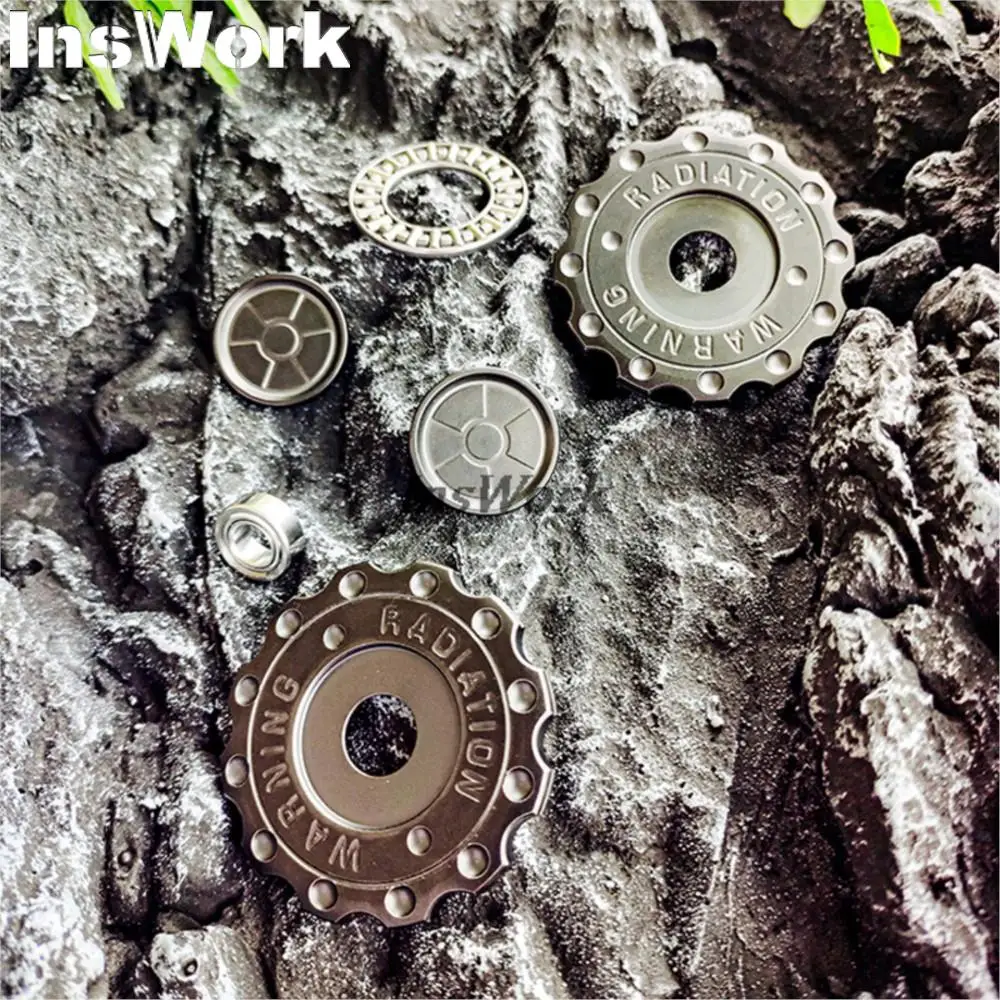 Spinner à pièces de monnaie Haptic 2 en 1, acier inoxydable R188, roulement silencieux scellé, jouet à main en métal, gadgets sympas, Fidget magnétique