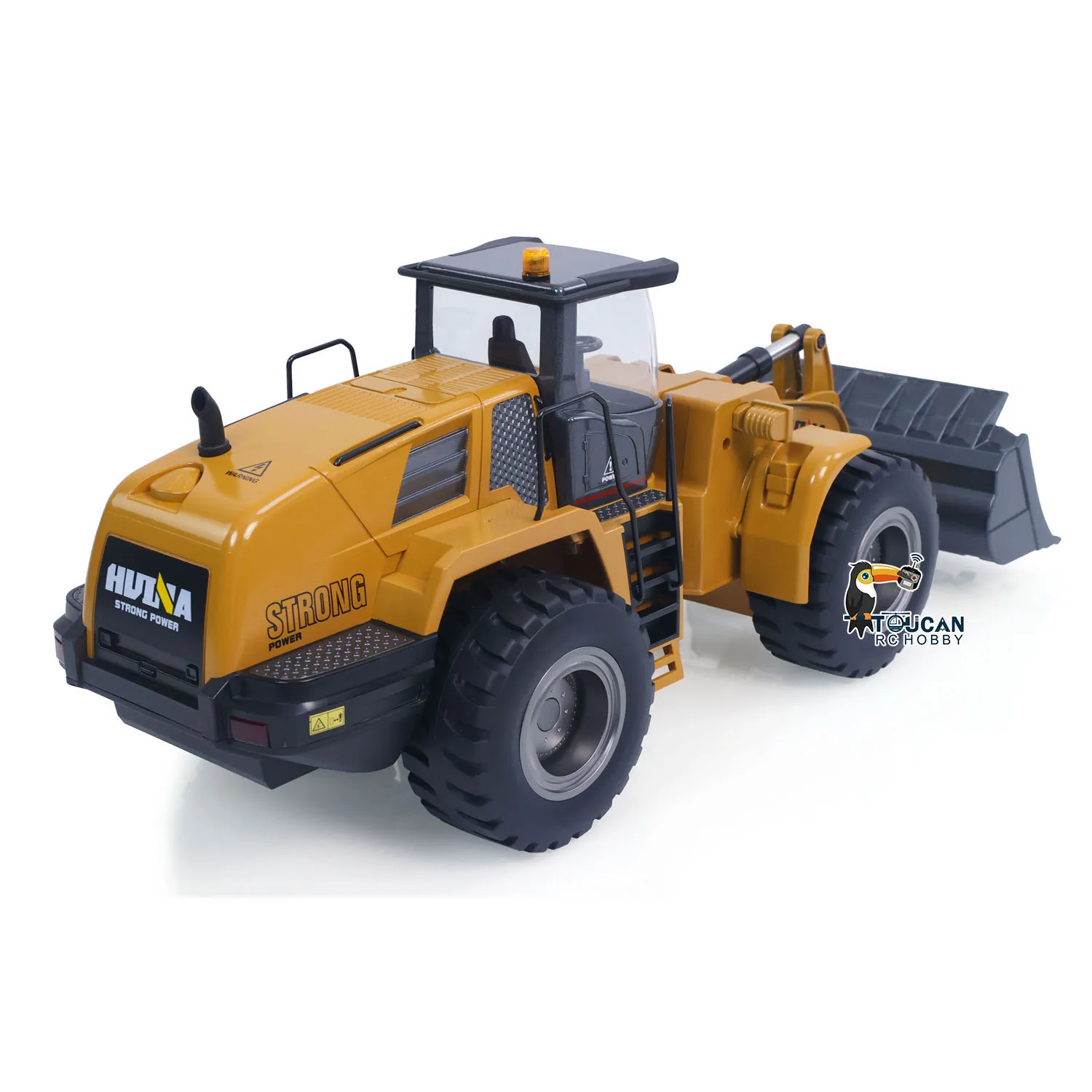 HUINA 1583 actualización RTR 1/14 escala 24CH RC Control remoto camión cargador coches con luces sonido 2,4 GHz juguetes al aire libre regalo para niños
