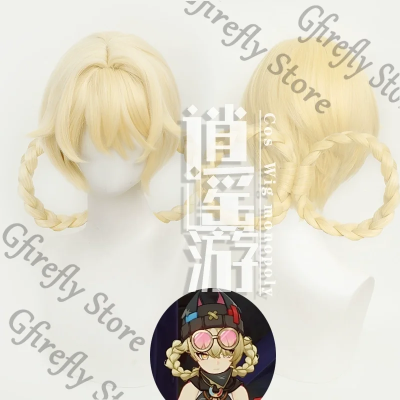 

Jahoda Anime Cosplay Wig Genshin Impact Scalp Top Hairpiece Periwig Holloween Costumes Woman Ornaments Manga Merchandise