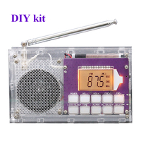 FM/AM digital radio assembly kit DIY radio