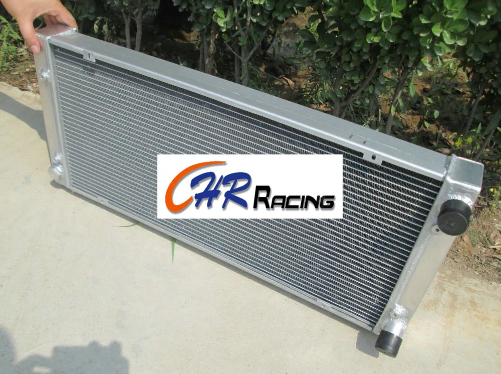 Aluminum Radiator for 1984-1992 VW GOLF GTI JETTA MK2 A2 1.6D/1.8/2.0 GAS NA 8V/16V W/AC TYPE Turbo 1985 1986 1987 1988 1989