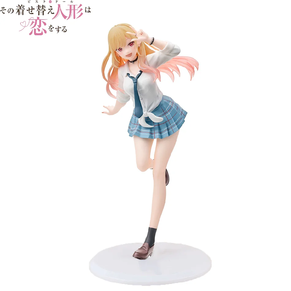 Kitagawa Marin Schuluniform-Figur aus My Dress-Up Darling, PVC-Actionfigur, Stehende Sammlerfigur, Geschenk für Kinder