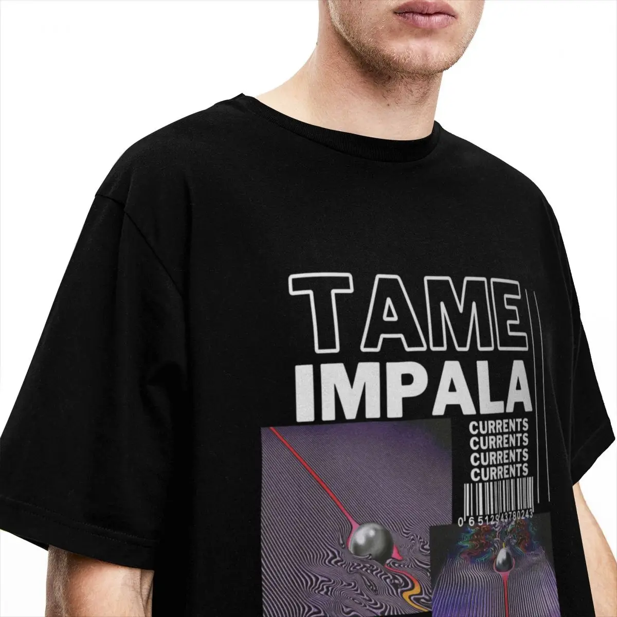 Kreatif Tame Impala t-shirt Pria Wanita katun murni Epiphany Pop Tee kemeja Plus ukuran pakaian