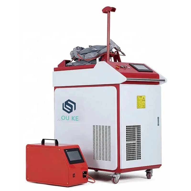 Factory Priced Portable Optical Fiber Handheld Stainless Steel Laser Welder New Air-Cooled Laser Welding Machine Core Motor