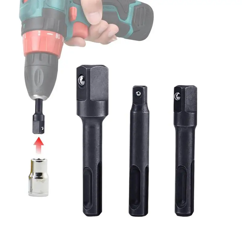 Screwdriver Socket Extend Conversion Adapter Steel Ball Connecting Rod Drill Socket Hex Steel Multifunction Screwdriver Bit