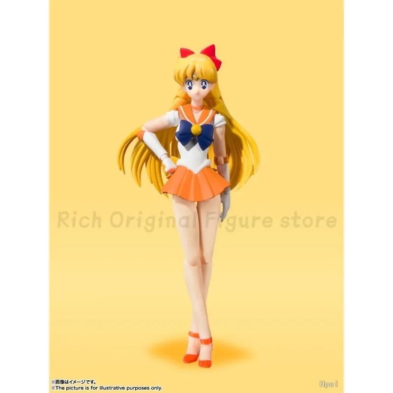 【Op voorraad】Originele BANDAI SPIRITS S.H.F Sailor Moon Aino Minako -Animation Color Edition- Anime Figuurmodel