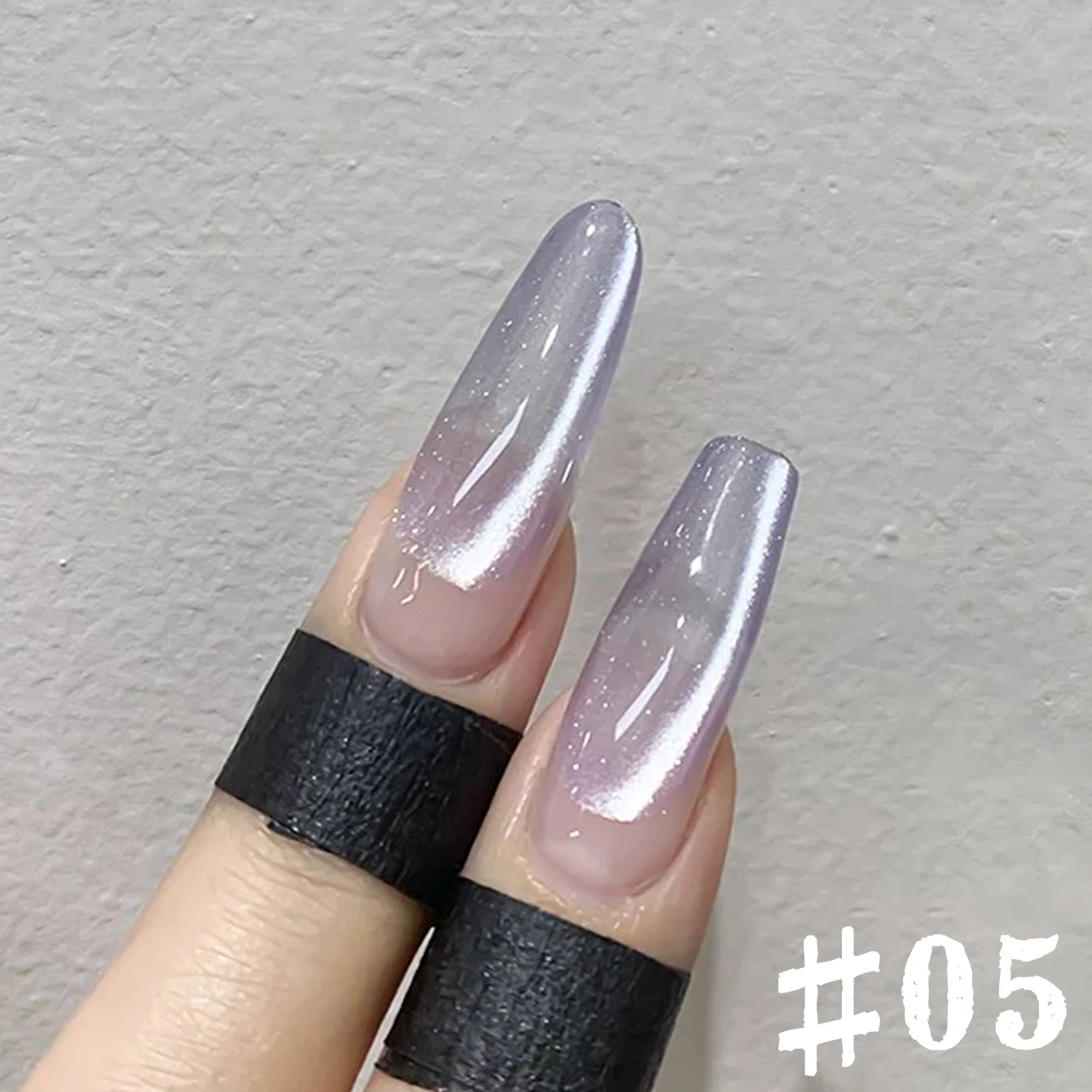 1-6PCS 12ML Estate Crushed Ice Cat Eye Gel Smalto per unghie 2025 Popolare Flash Porcellana Perline di vetro di cristallo bianco Forniture per nail art