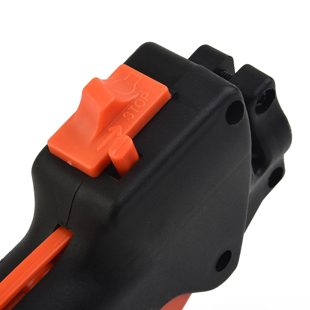 

Throttle Cable Handle Trigger On Off Switch Orange Replacement for Multi Tool Brush Cutter with 26mm Pipe (1 Switch)