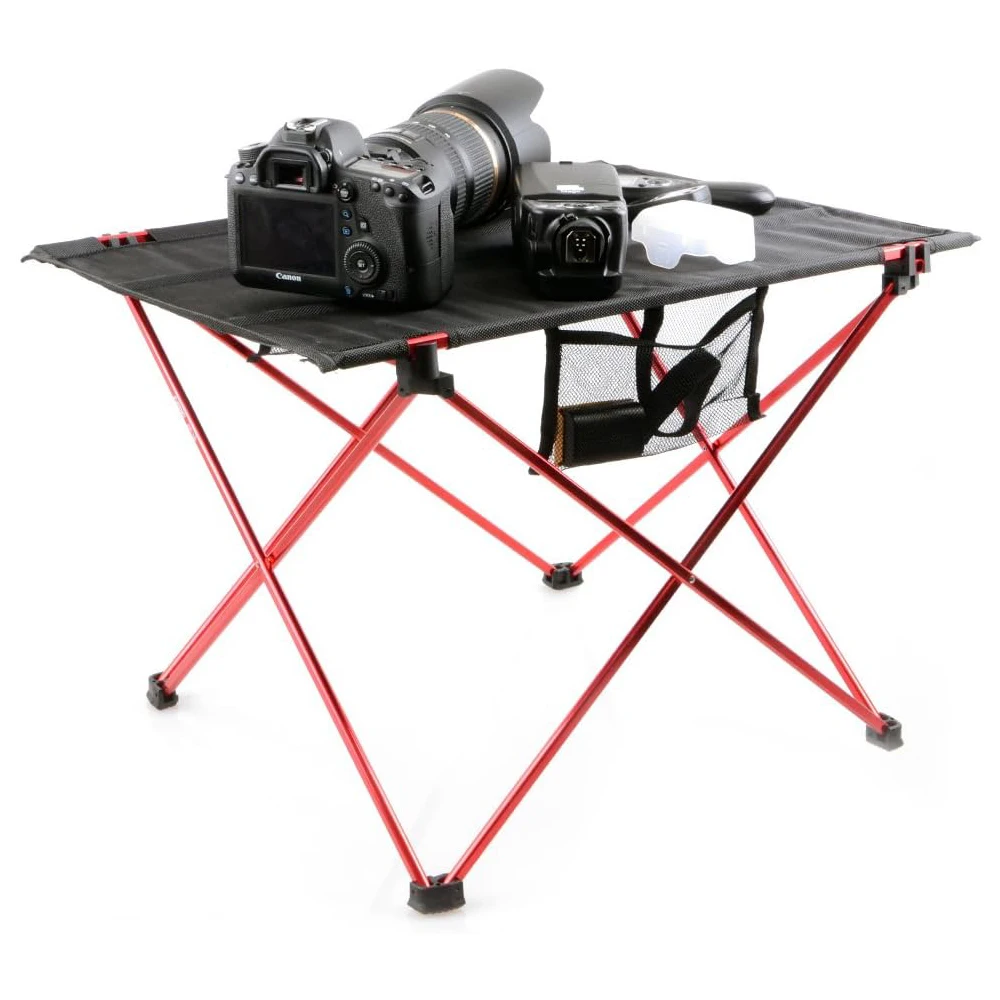 Table pliante ultralégère portable, table de camping, tables d\'extérieur, rouleau de pique-nique, 6061 infraction, bureau pliant ultra léger,