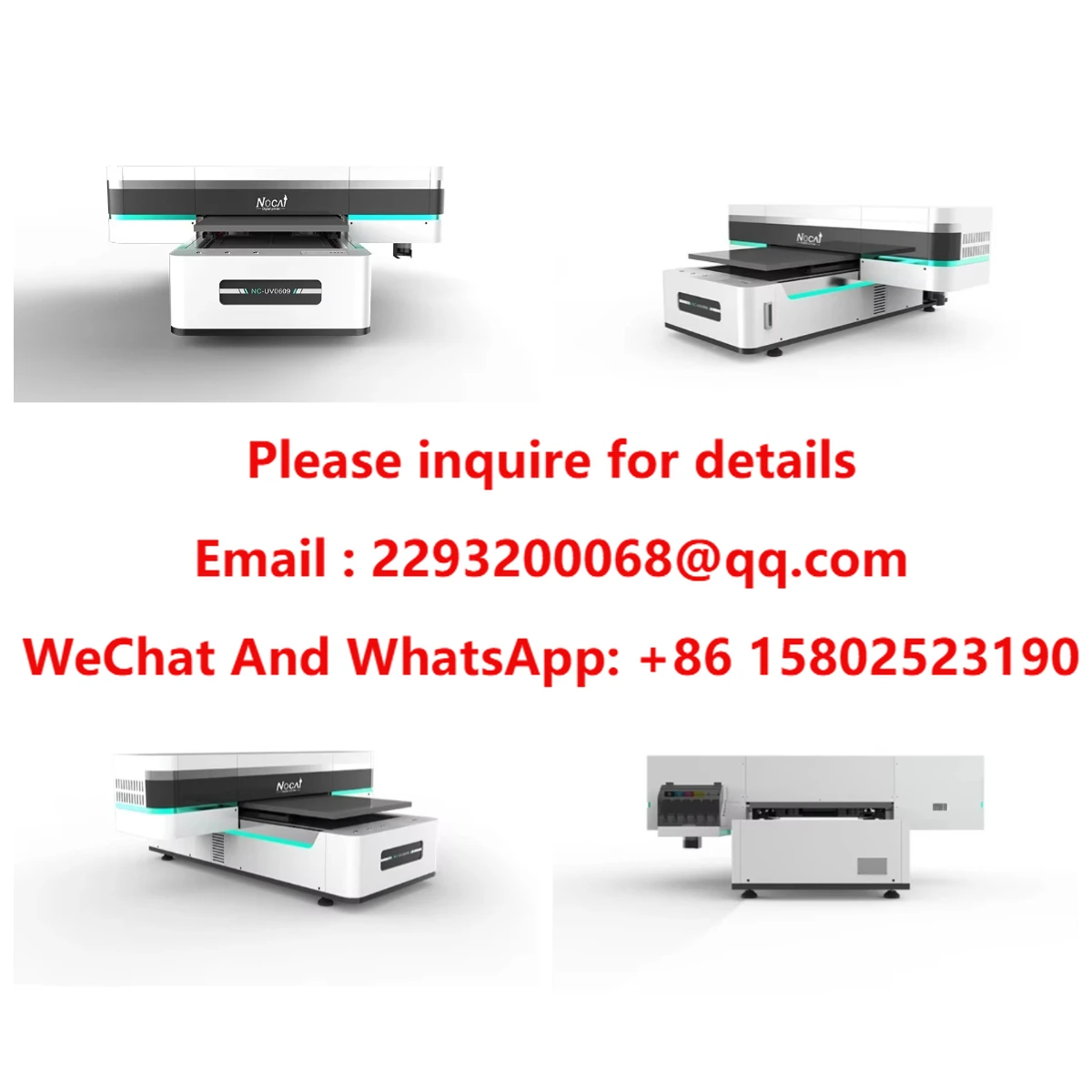 Factory Direct Supply High Quality High Speed Good Design A1 6090 UV Led Flatbed Pri nter With I3200 Head