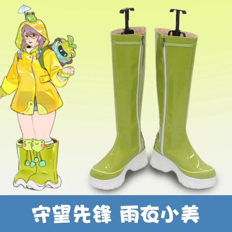 jeu-ow-mei-cosplay-chaussures-femme-botte-fete-meiling-zhou-chaussures-souple-en-cuir-pu-chaussures-fete-halloween-botte-decontractee