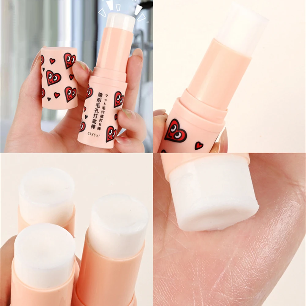 2023 Nieuwe Onzichtbare Porie Gezicht Primer Langdurige Make-Up Primer Stick Foundation Olie Controle Gezicht Matte Primer Koreaanse Cosmetische