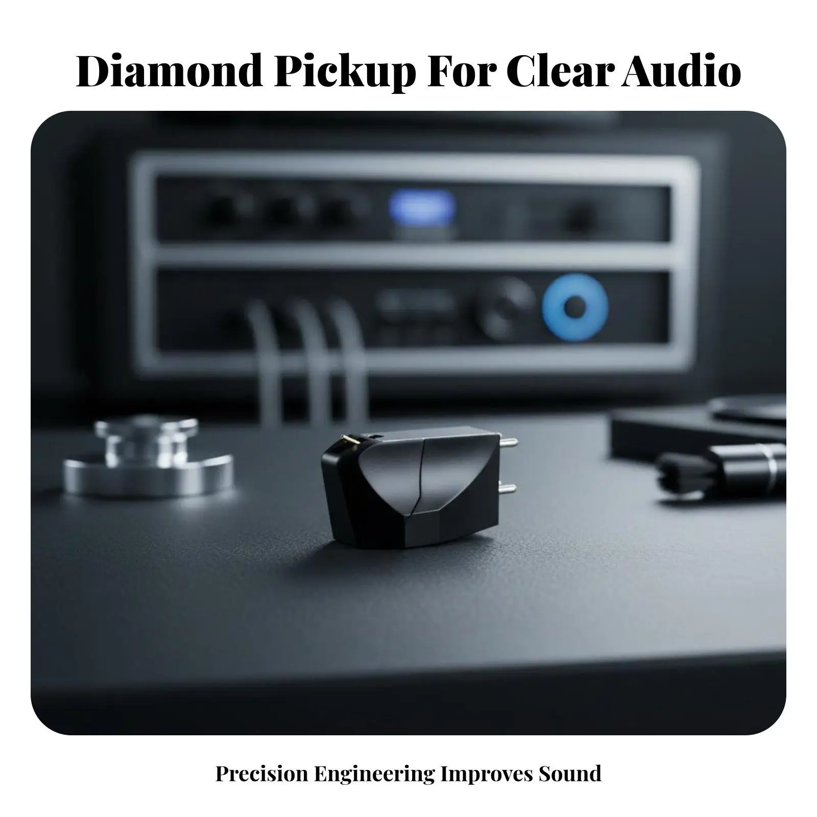 Universal Phono Diamond Needle for Turntable Record Player Hifi Audio System Vinyl Stylus Replacement