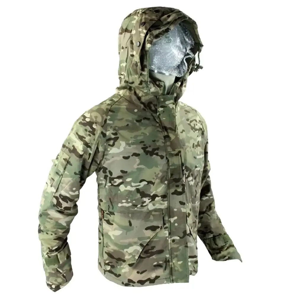 New G8 Windbreaker Multi-Terrain CP Hunting Jacket Men's and Women's Winter Thickened Fleece Cold Protection MC Coat Fitted