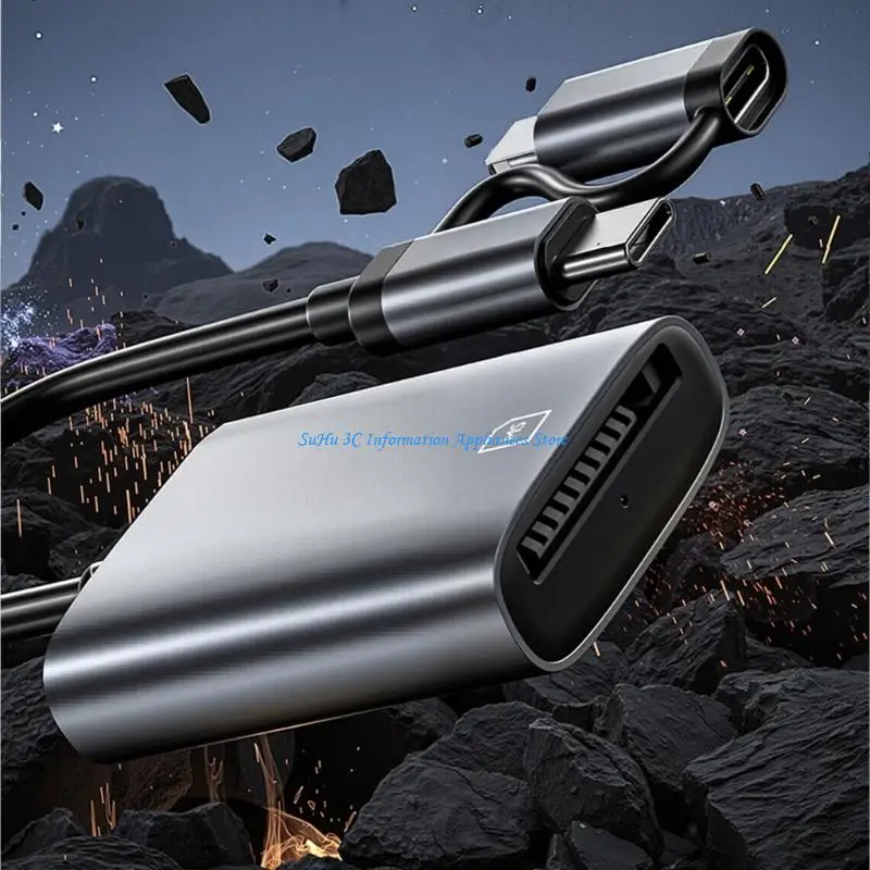 

8pin type C Два интерфейса MS Adapter для карты для телефонной прокладки MS Memory Sticks Aluminum Alloy Reader