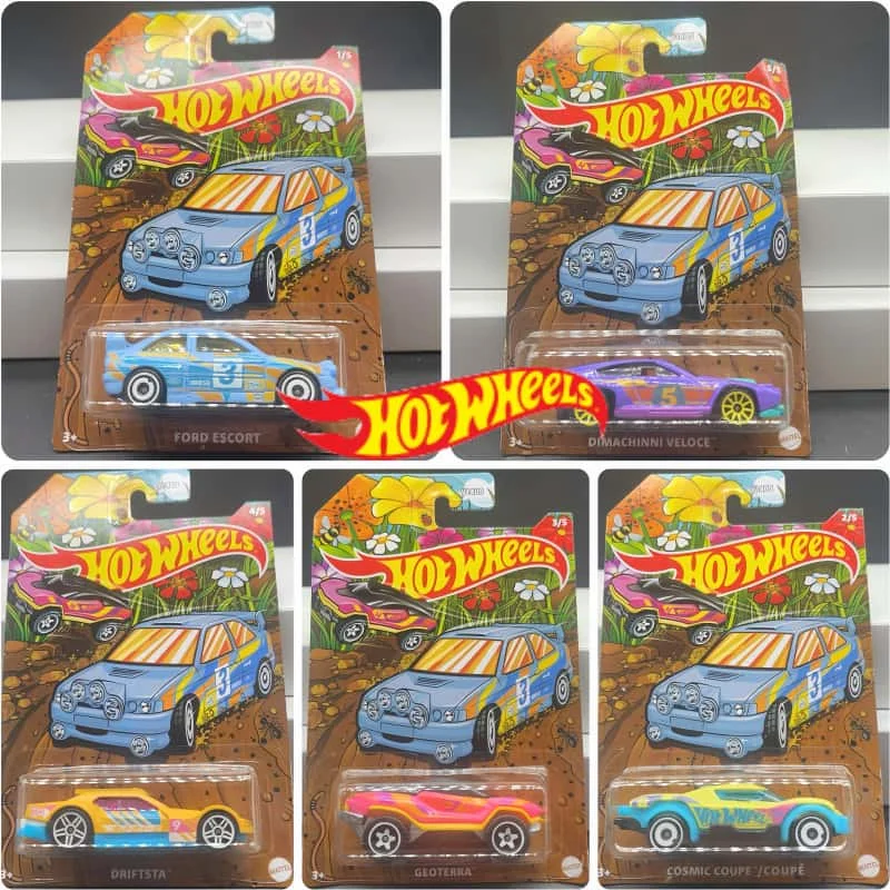 Hot Wheels Serie Primavera 2026 Original Geoterra, Vehículo de Aleación Fundida a Presión a Escala 1/64, Coche de Colección, Regalo de Cumpleaños para Coleccionistas