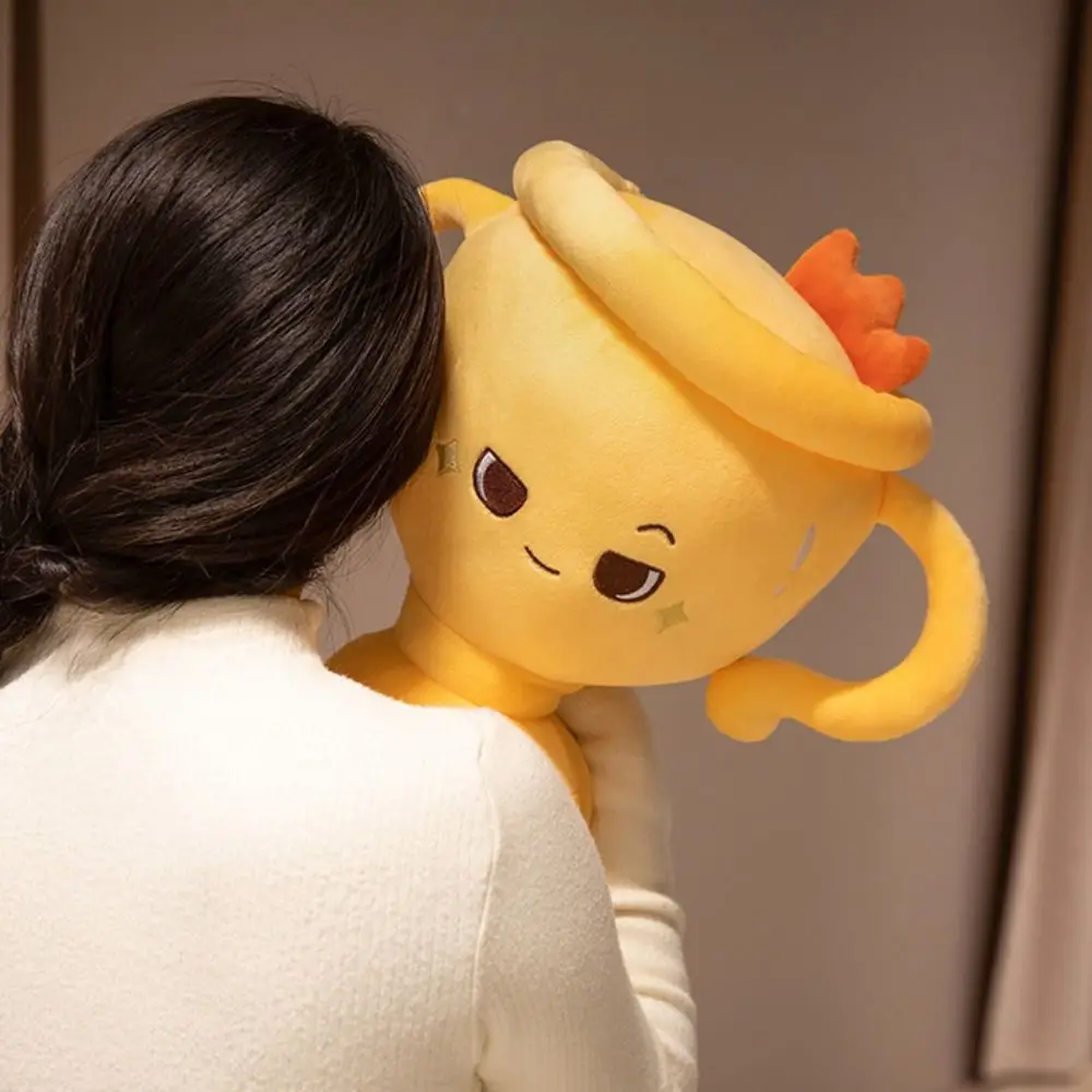 

Comfortable PP Cotton Champion Trophy Simulation Victory Trophy Trophy Shape Cartoon Collection Stuffed Animal New Year