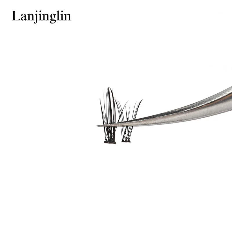 246 mechones DIY extensión de pestañas pestañas Flase segmentadas mechones de pestañas dramáticas cinta suave grapadores herramientas de maquillaje de pestañas