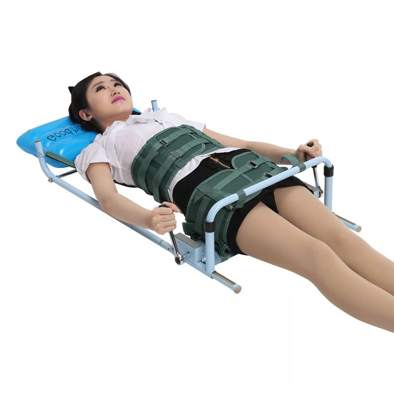 

Cervical and lumbar retractor Home stretch correction treatment Lumbar traction bed Lumbar disc herniation retractor