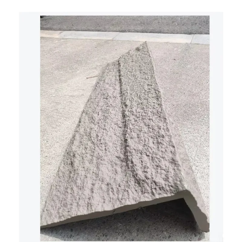 Polyurethane Stone Corners Panels Exterior Pu Stone Wall Panel UV-Stable Heat-Resistant Surface Factory Direct Supply Wholesale