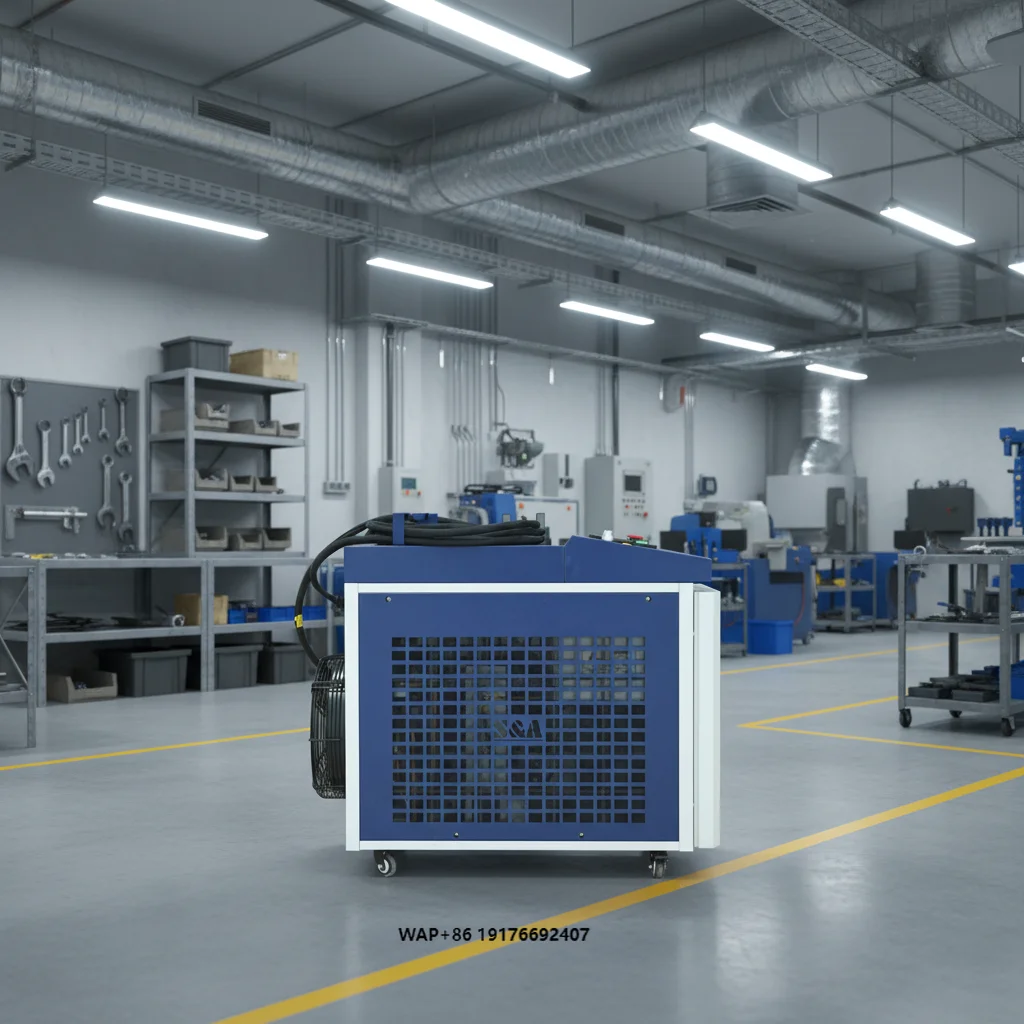 High Speed 3000W ContinuousCleaning Machine for Large Area Metal Cleaning and Industrial Rust Removal
