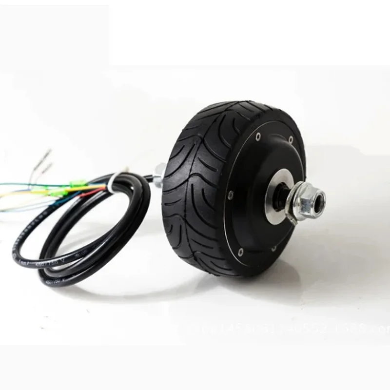 Chinese Manufacturer 24 Volt Dc Motor 3N.m 100W With Built-in 2014 Line 4 Inch Electric Motor Hub For AGC Robot